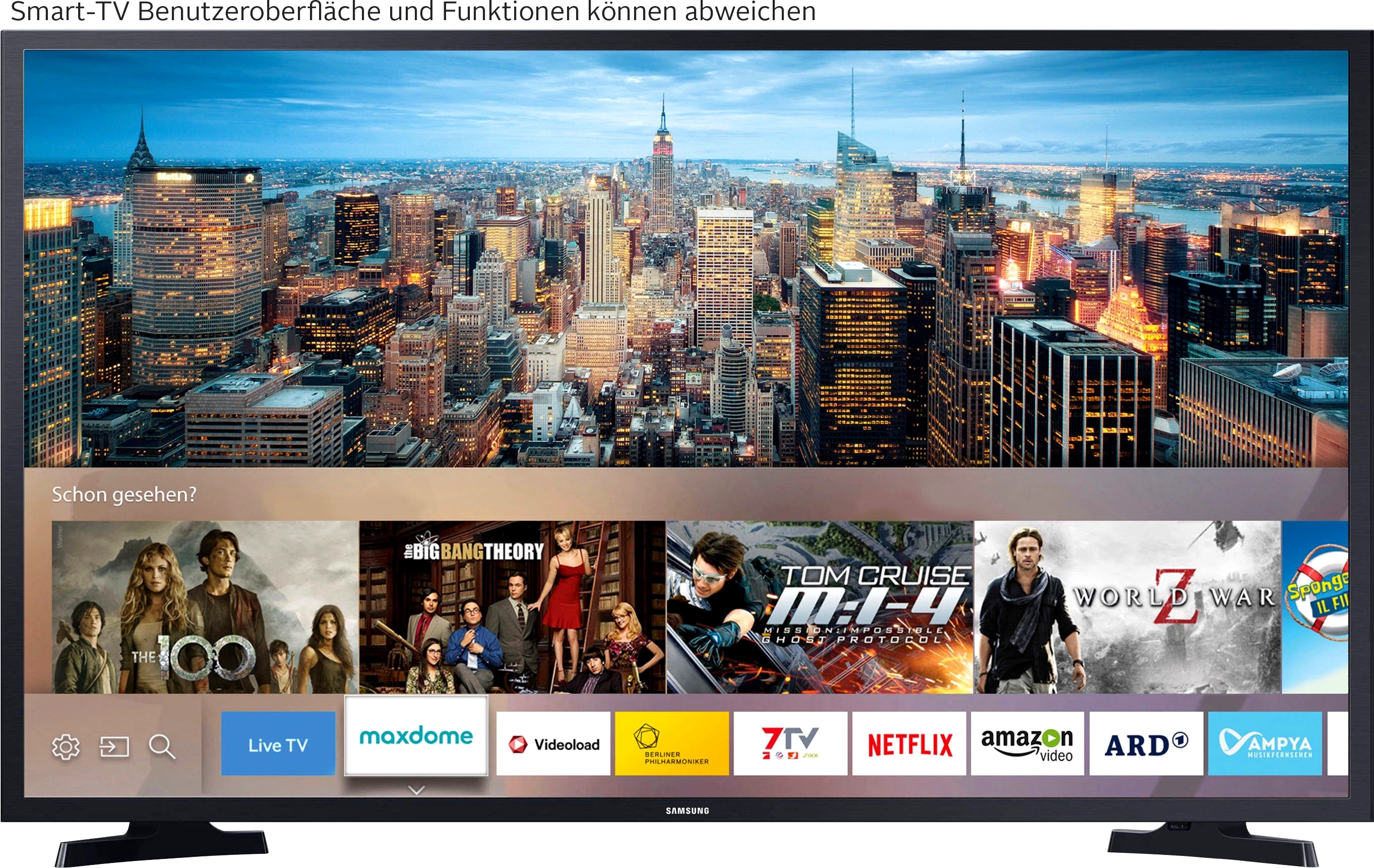 Samsung GU32T5379CD LED-Fernseher (80 cm/32 Zoll, Smart-TV, PurColor,HDR,Contrast Enhancer)