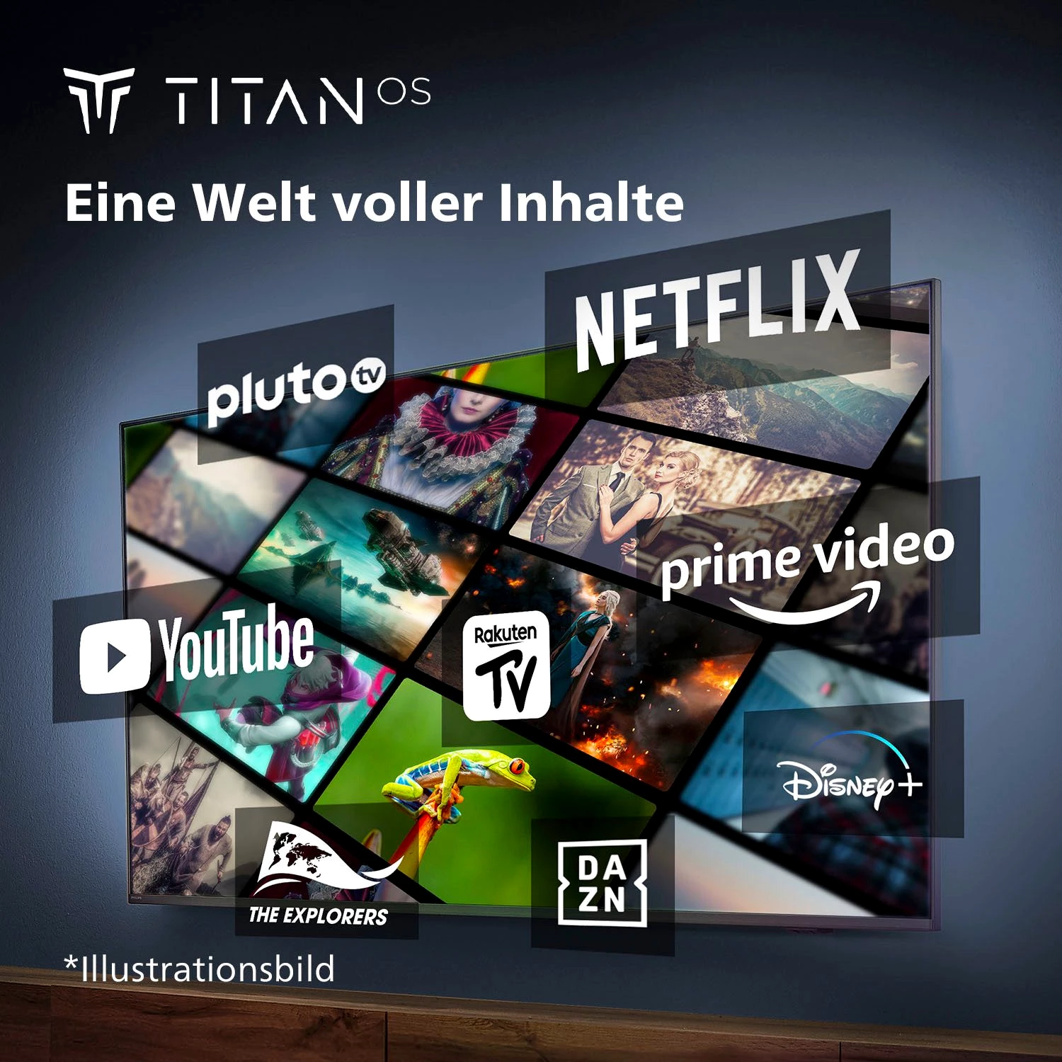 Philips 40PFS6009/12 LED-Fernseher (99 cm/40 Zoll, Full HD, Smart-TV)